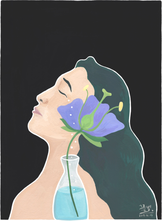 눈물꽃(A flower of tears)